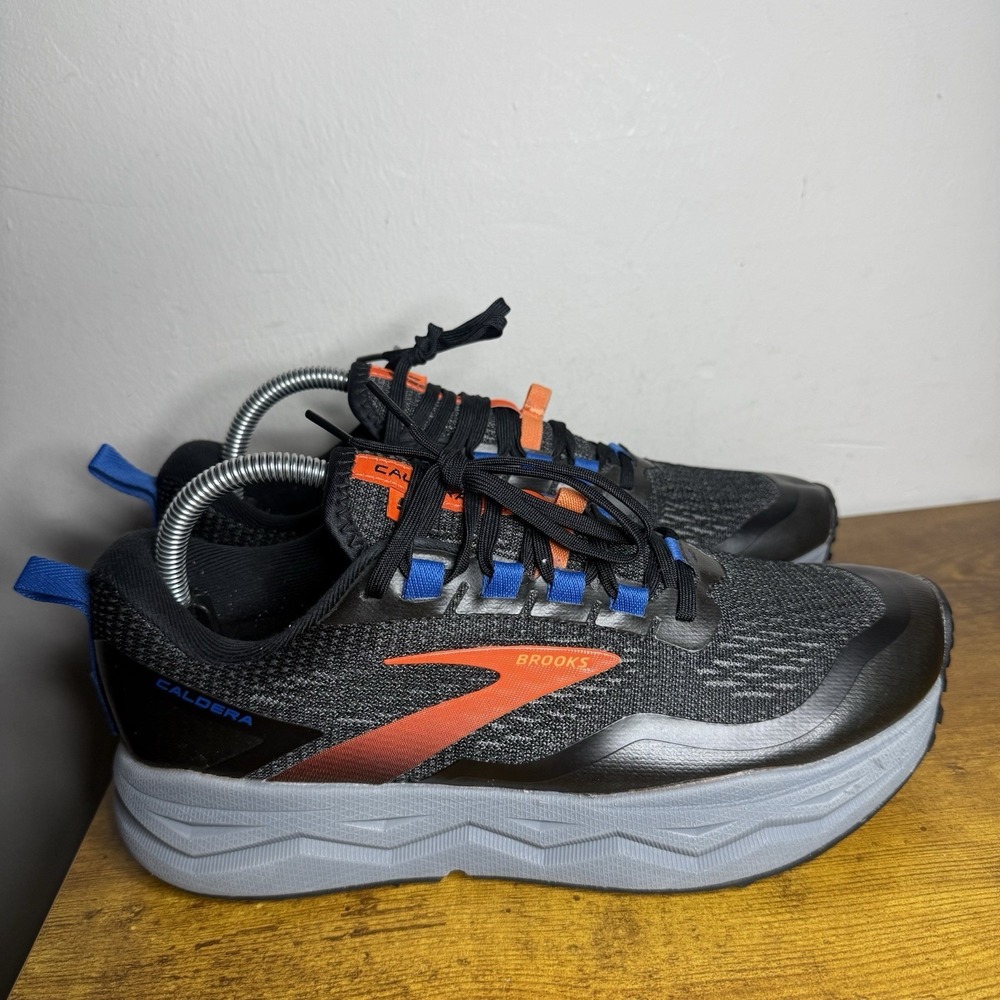 Brooks Caldera 5 Trail Running Shoes Men's Size 8 D Black